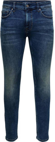 ONLY & SONS skinny jeans dark denim
