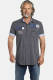 Jan Vanderstorm geruite oversized overhemd AJULE Plus Size donkerblauw