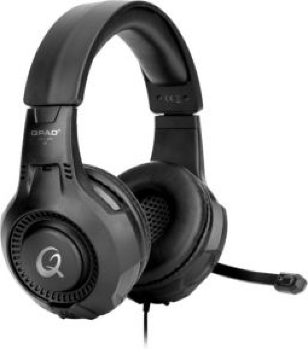 QPAD QH-25 Headset Hoofdband Zwart
