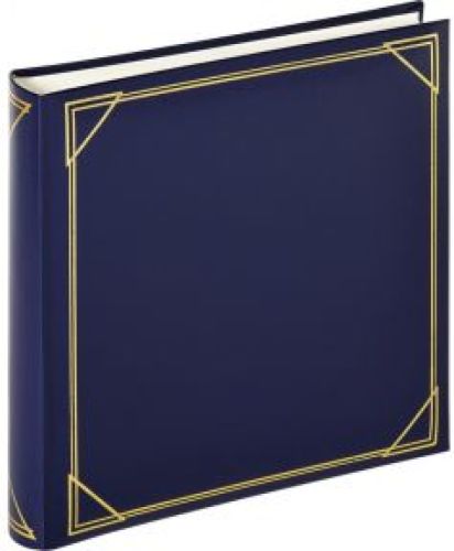 Walther Standard blau 30x30 100 Seiten wei Fotoalbum MX200L