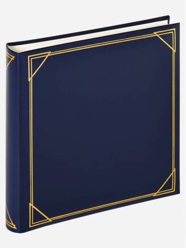 Walther Standard blau 30x30 100 Seiten wei Fotoalbum MX200L
