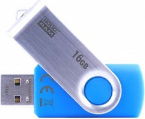 Goodram UTS2 16GB USB 2.0 Type-A Blauw, Zilver USB flash drive