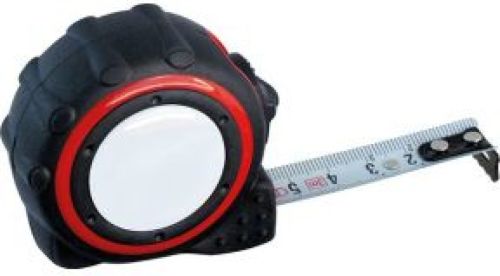 Rieffel 472 twoCOMP rolmaat 5 m Acrylonitrielbutadieenstyreen (ABS) Zwart, Rood