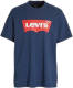 Levi's Big and Tall T-shirt Plus Size met logo donkerblauw