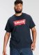 Levi's Big and Tall T-shirt Plus Size met logo donkerblauw