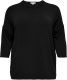 ONLY CARMAKOMA top CARLAMOUR zwart