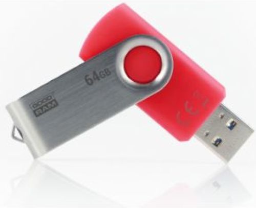 Goodram UTS3 64GB USB 3.0 (3.1 Gen 1) Type-A Rood USB flash drive