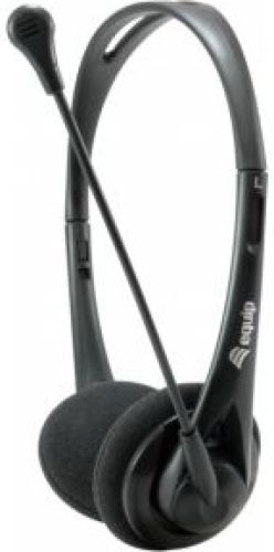 Equip Chat Headset Hoofdband Zwart