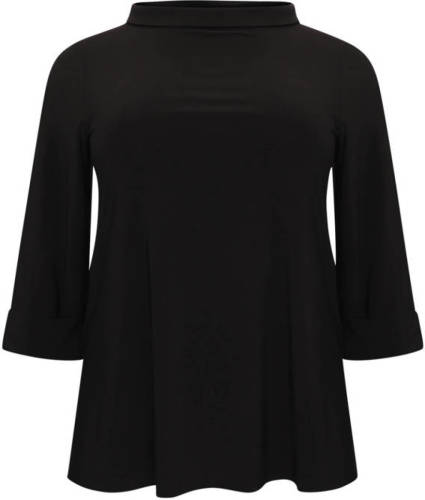 Yoek top DOLCE zwart
