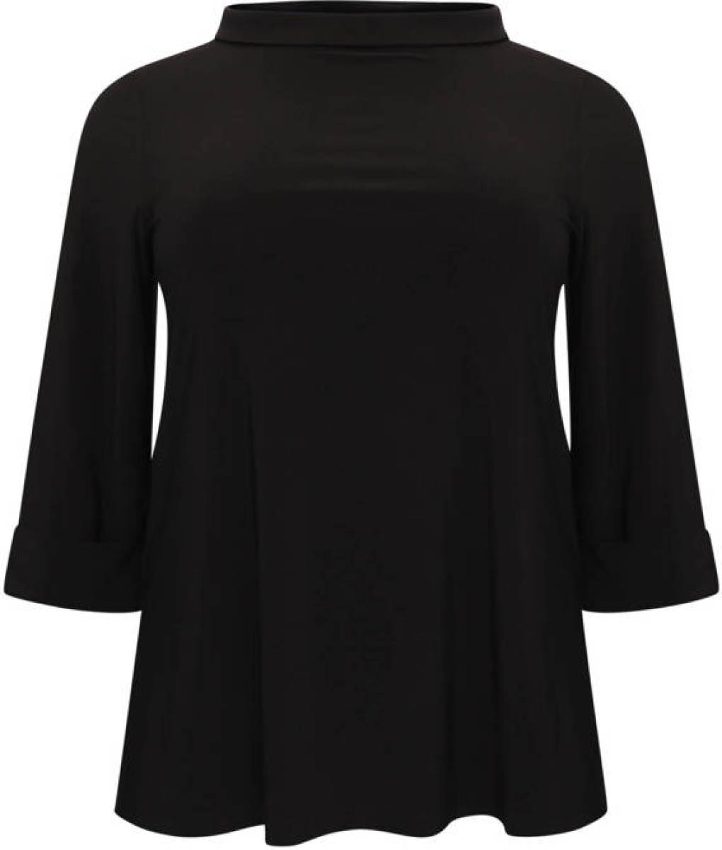 Yoek top DOLCE zwart