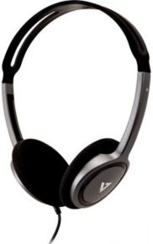 V7 HA310-2EP hoofdtelefoon/headset Hoofdtelefoons Hoofdband Zwart, Zilver