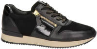 Gabor leren sneakers zwart