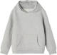 NAME IT KIDS gemêleerde hoodie NKFLENA grijs melange