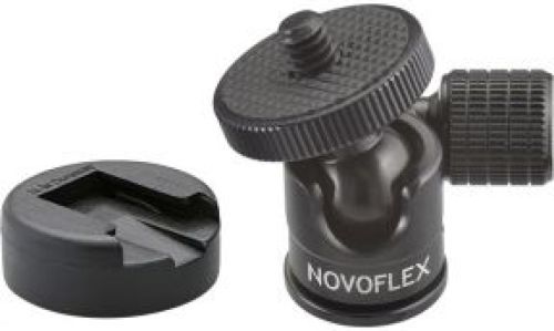 Novoflex balhoofd klein met flitsschoen