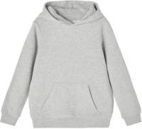 NAME IT KIDS gemêleerde sweater Leno grijs melange