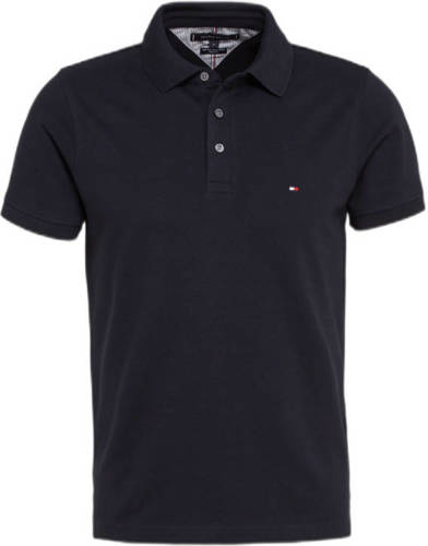Tommy hilfiger slim fit shirt Core 1985 donkerblauw