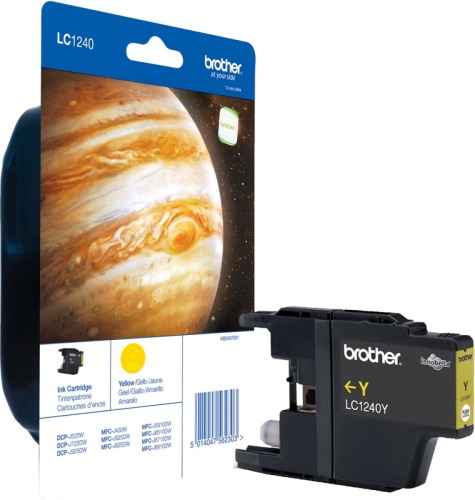 Brother LC-1240Y Inkt Geel