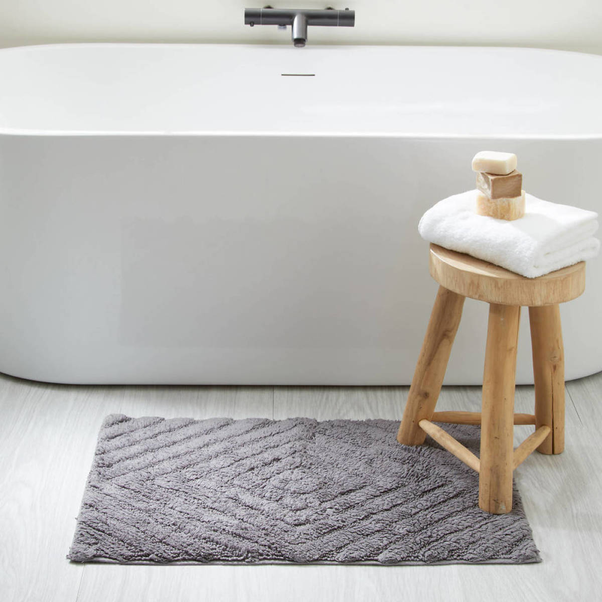 wehkamp home badmat ( cm) grijs