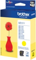 Brother LC-121Y Inkt Geel