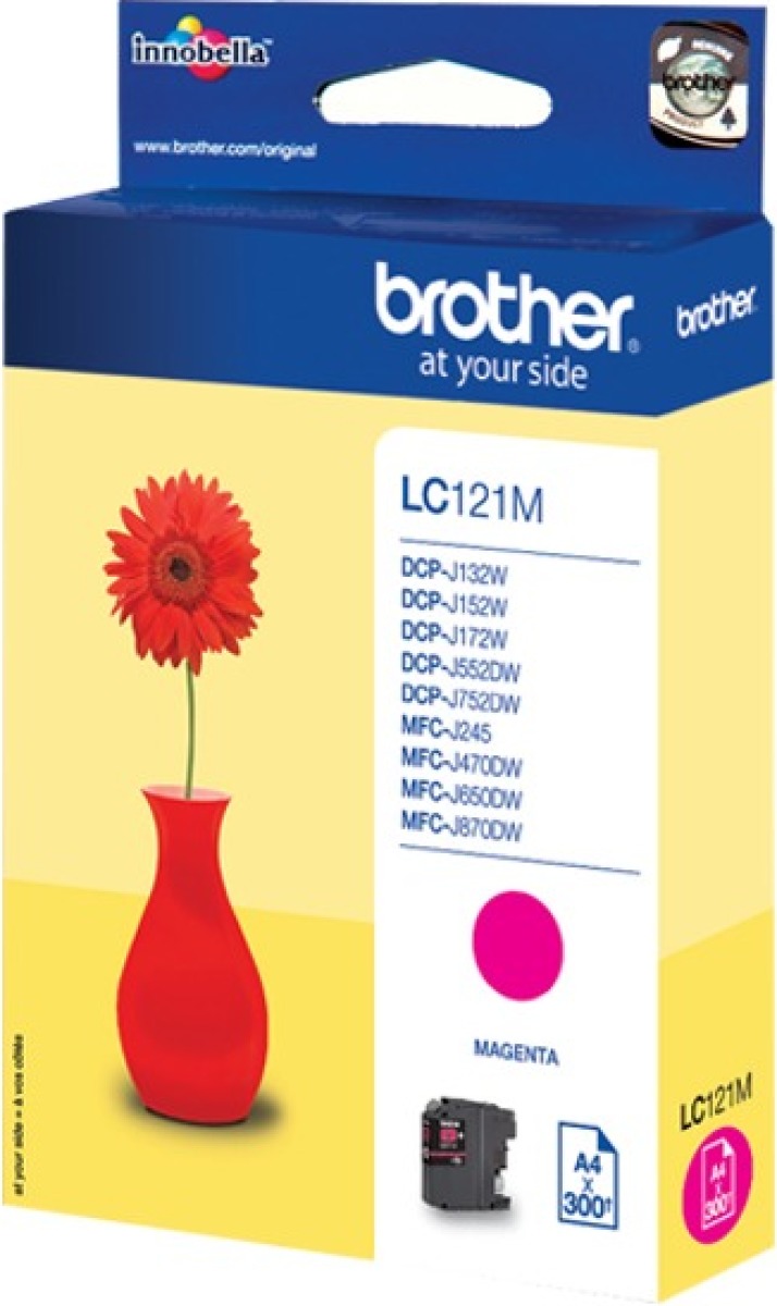 Brother LC-121M Inkt Paars