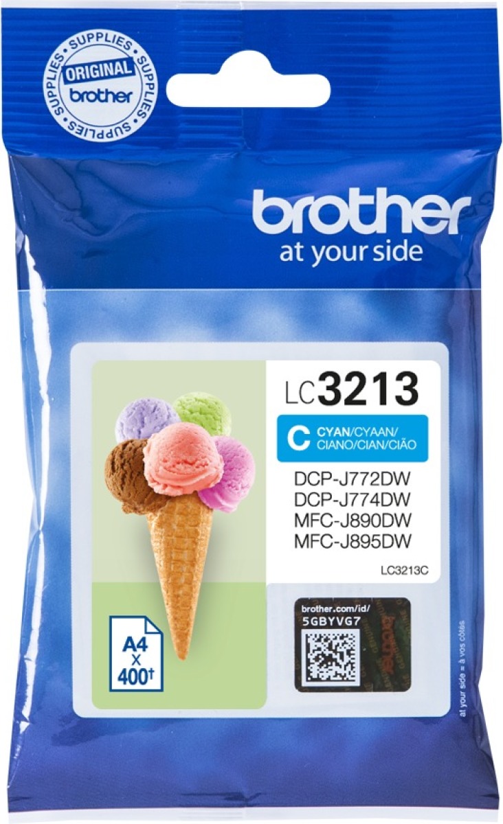Brother LC-3213C Inkt Blauw