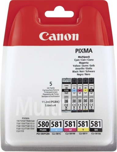Canon PGI-580/CLI-581 Multipack Inkt