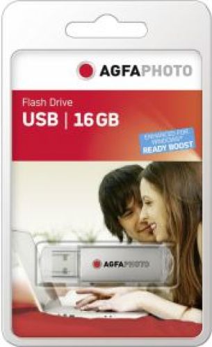 AgfaPhoto USB 2.0 Zilver 16GB