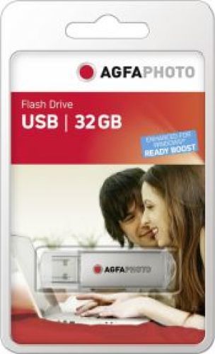 AgfaPhoto ZgfaPhoto USB 2.0 Zilver 32GB