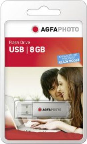 AgfaPhoto USB 2.0 zilver 8GB