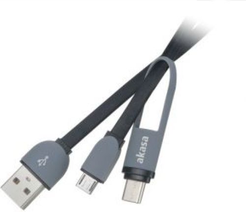 Akasa AK-CBUB35-10BK 1m USB A USB-kabel