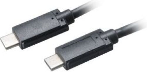 Akasa AK-CBUB26-10BK 1m USB C USB C Mannelijk Mannelijk Zwart USB-kabel