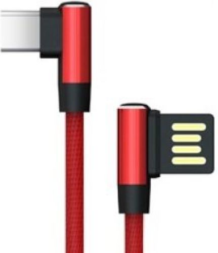 Akasa AK-CBUB40-10RD USB-kabel 1 m USB A USB C Zwart, Rood