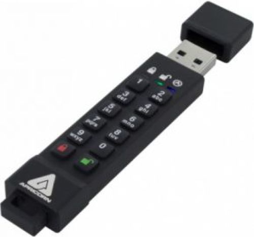 Apricorn 128GB Aegis Secure Key 3z 128GB USB 3.1 (3.1 Gen 2) Capacity Zwart USB flash drive