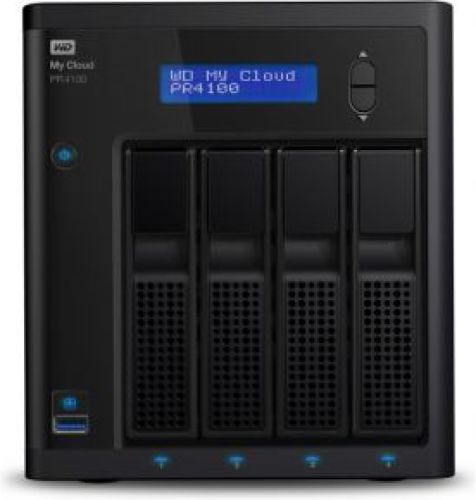 Western Digital My Cloud PR4100 NAS Ethernet LAN Zwart - [WDBNFA0160KBK-EESN]
