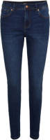 VERO MODA skinny jeans VMTANYA met biologisch katoen dark denim