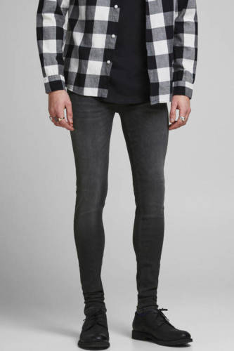 Jack & Jones JEANS INTELLIGENCE skinny jeans Tom Original zwart