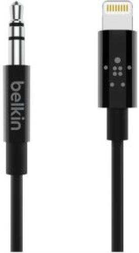 Belkin MIXIT Lightning op 3.5mm AUX kabel 0.9m AV10172bt03-BLK