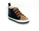 Shoesme BP21W031-A leren babyschoenen blauw/cognac