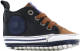 Shoesme BP21W031-A leren babyschoenen blauw/cognac