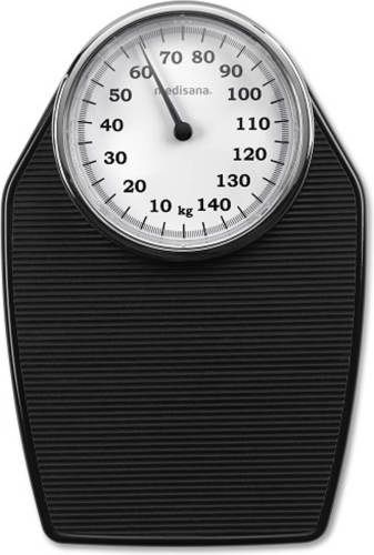 Medisana PS 100 Weegschaal Zwart