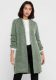 Only Long Knitted Cardigan Dames Green