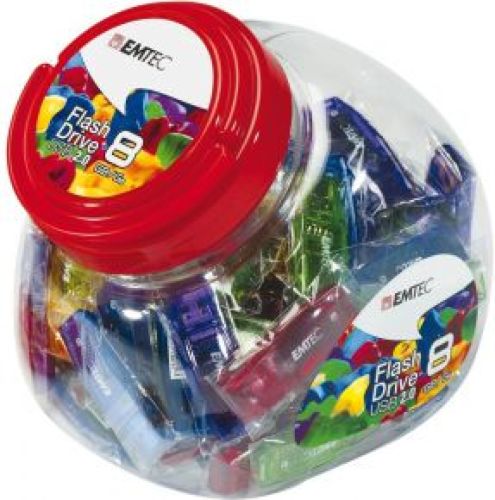 Emtec C410 Color Mix - Candy Jar 2.0 USB flash drive 32 GB USB Type-A Multi kleuren