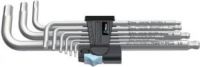 Wera 3950/9 Hex-Plus Stainless 1 inbussleutelset. rvs