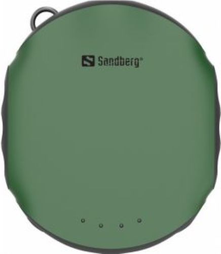 Sandberg Survivor 10000 powerbank Lithium-Polymeer (LiPo) 10000 mAh Groen, Grijs