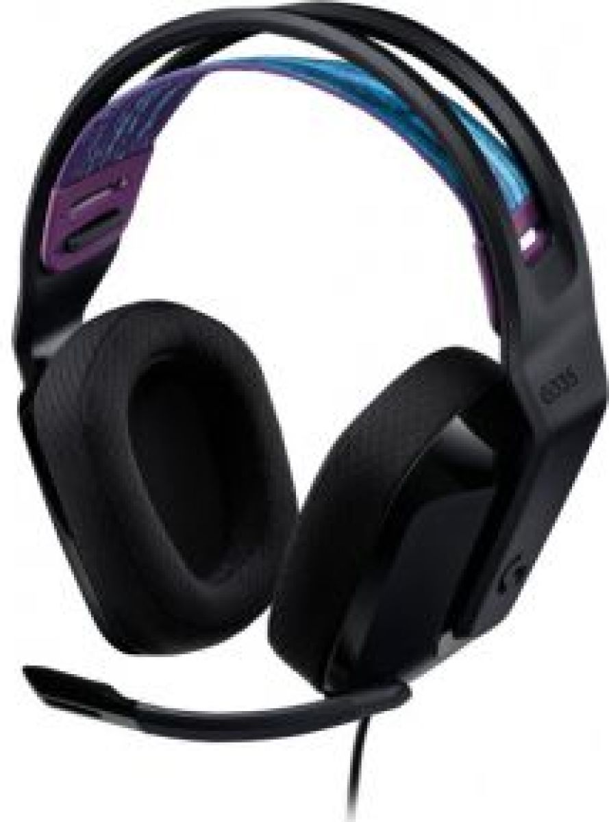 Logitech G G335 Hoofdtelefoons Hoofdband 3,5mm-connector Zwart