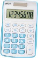 GENIE 120 B calculator Pocket Rekenmachine met display Blauw, Wit