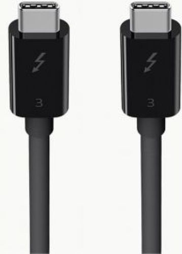 Belkin Thunderbolt 3-Kabel USB-C 40Gb/s 100W 0.8m F2CD084bt0.8MBK