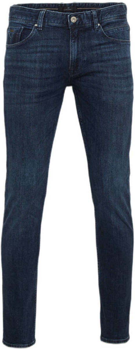 Vanguard straight fit jeans V7 Rider donkerblauw