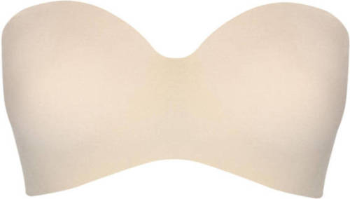 MAGIC Bodyfashion voorgevormde strapless beugelbh beige