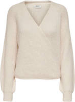 Only gebreid vest ONLMIA zand